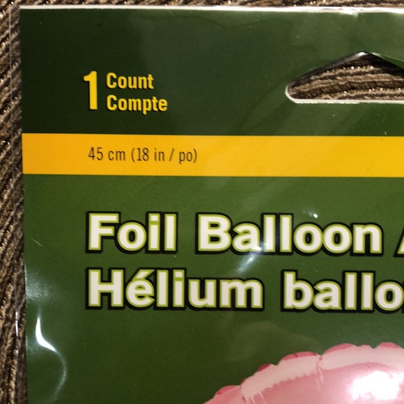 John Deere Pink Camo Foil Balloon - Picture 3 of 3